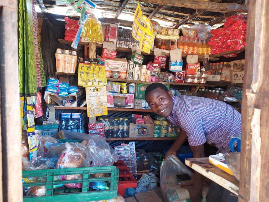Small retail business in Malawi