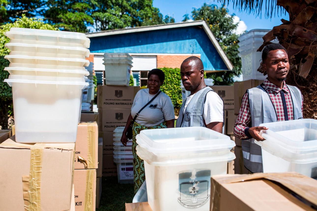 Electoral materials and equipment