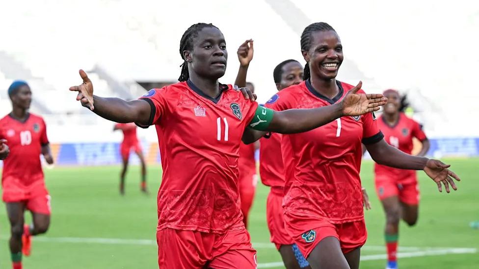 Malawi Scorchers celebrating their win over Zimbabwe